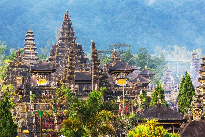 Besakih Temple Tour: the Biggest Temple in Bali - Besakih Temple below Mount Agung