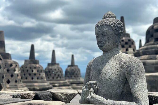 Borobudur Climb To the top & Prambanan Temple All Inclusive Tour - Prambanan and the tall Hindu shrines
