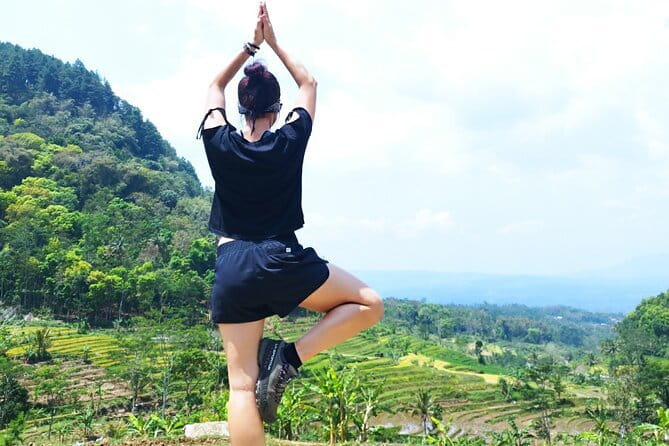 Borobudur Climb Up and Selogriyo Temple Rice Terraces Trekking - The early road to Borobudur