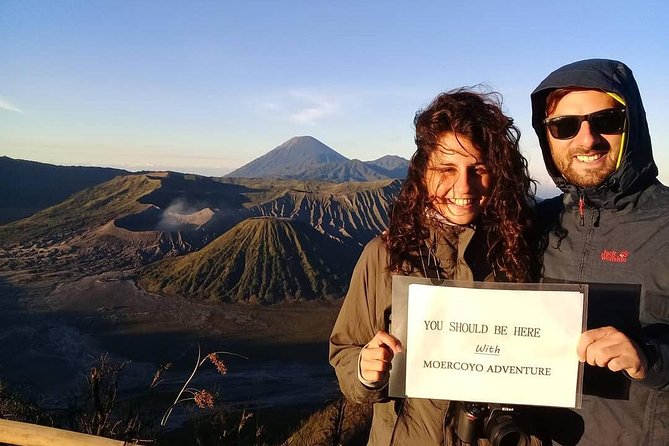 Bromo Adventure - Walking to the Bromo crater