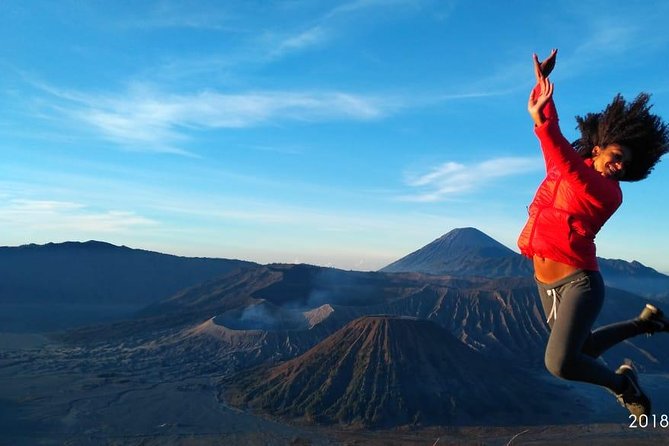 Bromo panorama tour to avoid the crowds - start Malang // 1 day tour - Pelangi Waterfall and Jago Temple add value