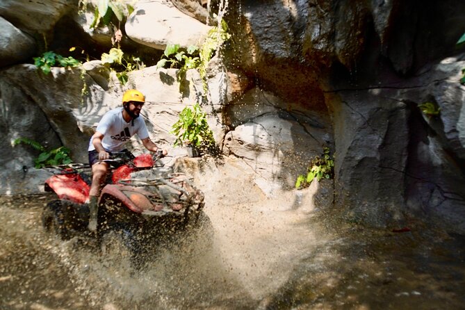 Canggu Jungle Mud-Fun ATV Only 1 Hour Driving from Canggu - River crossings, bamboo, and rice-field views
