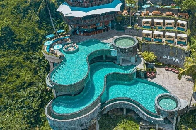 CRETYA UBUD Infinity Pool+ ATV RIDE with Gorilla Cave +lunch. - Key points at a glance