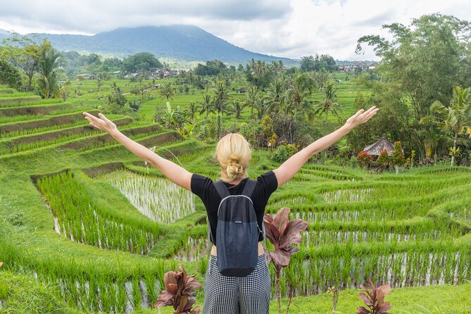 Discover Hidden Waterfall, Unesco Rice Terraces and Mountain Temple - Leke Leke Waterfall begins with a short jungle walk
