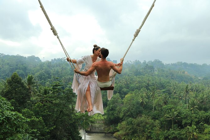 Experience Full Day to Bali Swing Temple and Monkey Forest - Rice terraces and a coffee plantation