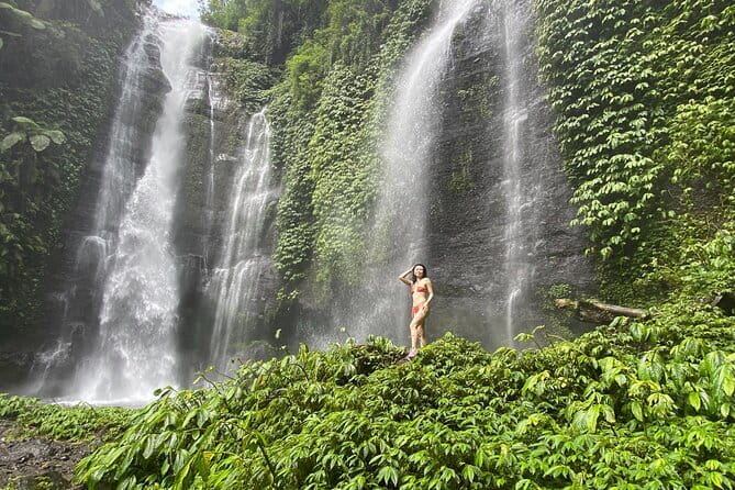 Experience Private Bali Northern Trip at North Waterfall - Ulun Danu Temple and the cool waters of Lake Beratan