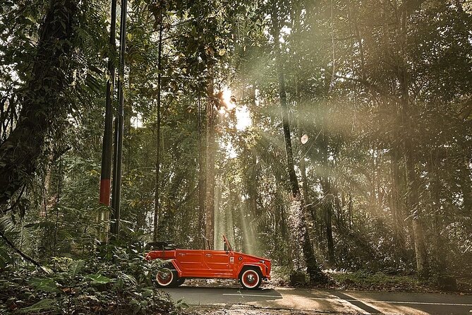 Explore Bali's Hidden Gems In a Classic Vw Convertible - Tirta Empul and the importance of dress