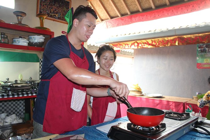 From Ubud : Ubud Balinese cooking class with Market tour - The buffet meal is the payoff