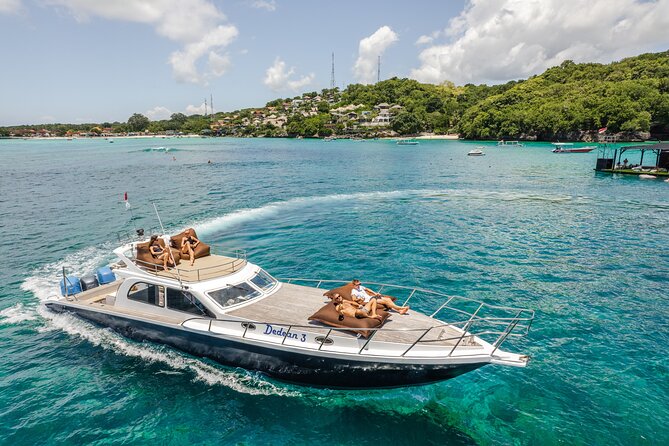 Full Day Nusa Penida by Honey Milk Yacht 13 meters - Manta Bay or Manta Point, depending on the sea