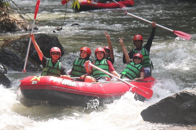 Full-Day Tour: White Water Rafting and Highlight of Ubud with All-inclusive - The Ayung River rafting section