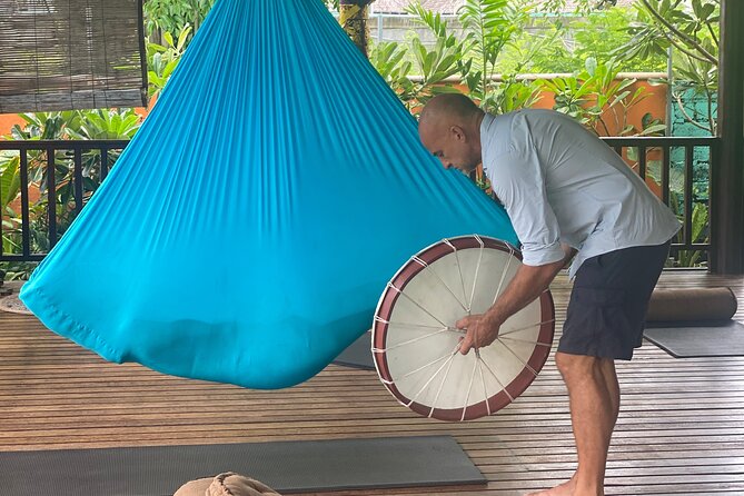 Hammock Sound Healing on Nusa Lembongan, Bali - What happens inside the open-air shala