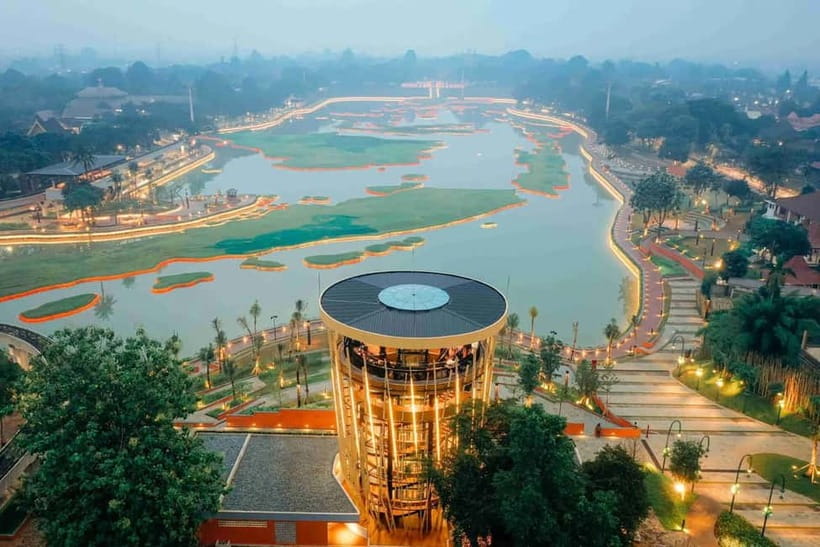 Jakarta: Taman Mini Indonesia Cultural Park Entry Ticket - Gardens that slow the pace