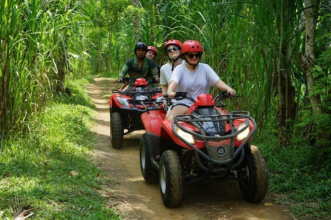 Jungle ATV Quad Bike Through Gorilla Face Cave - What the $35 price really gets you