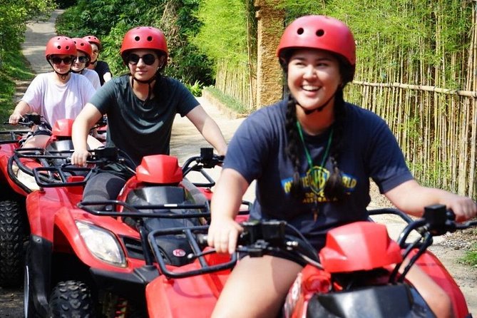 Jungle ATV Quad Bike Through Gorilla Face Cave - Who will enjoy this ATV tour most?