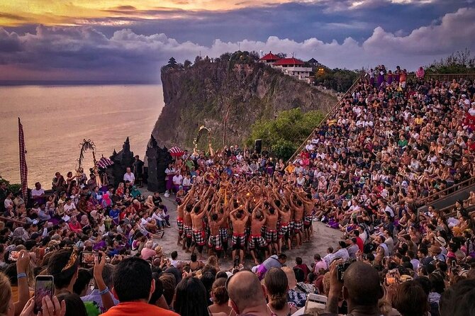 Kecak Fire Dance and Uluwatu Temple with Private Car Service - The Kecak circle and the story of Rama and Sita