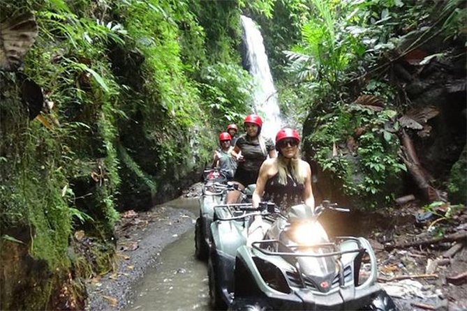 KUBER ATV UBUD - Tunnel Waterfall Rice field Jungle w Private Car - The tunnel, waterfall, and rice fields