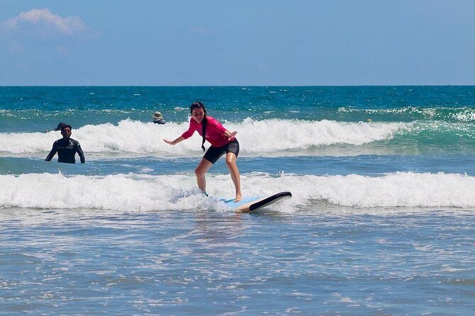 Legian Beach Bali Surf Lesson All Level 2 Hour with Pro Coach - Into the warm water for your first rides