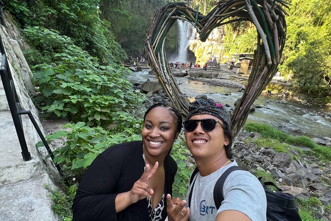 Monkey Forest, Temple, Waterfall and Rice Terrace in Ubud Tour - Tegenungan Waterfall for the final splash
