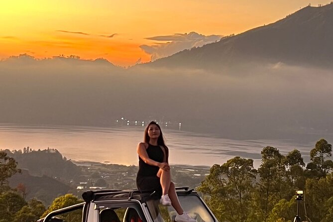 Mount Batur Jeep Adventure - Black lava fields from the 1963 eruption