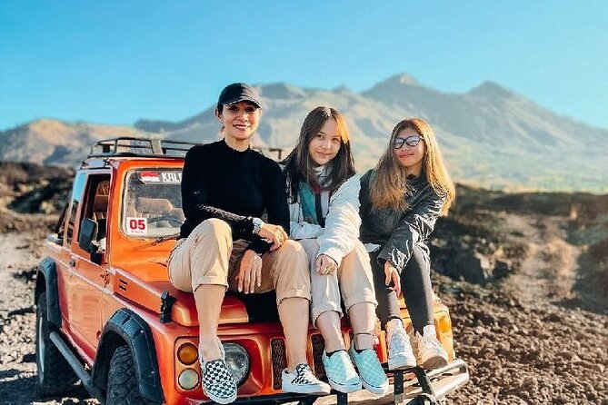 Mount Batur Jeep Sunrise Tour - Black Lava and the Kintamani lava fields