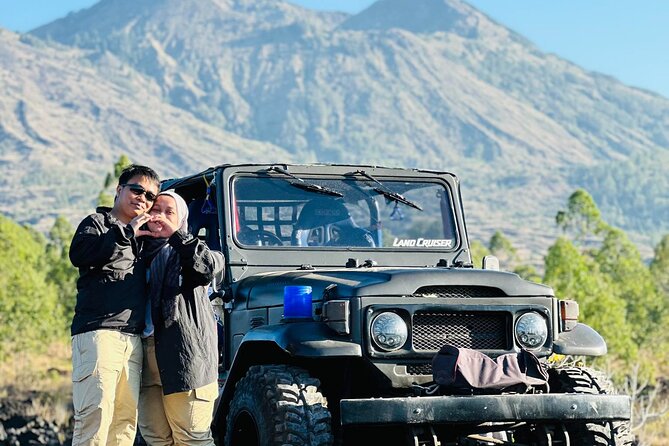 Mount Batur Jeep Sunrise Tour - All Inclusive - Black lava and Mount Batur’s volcanic story
