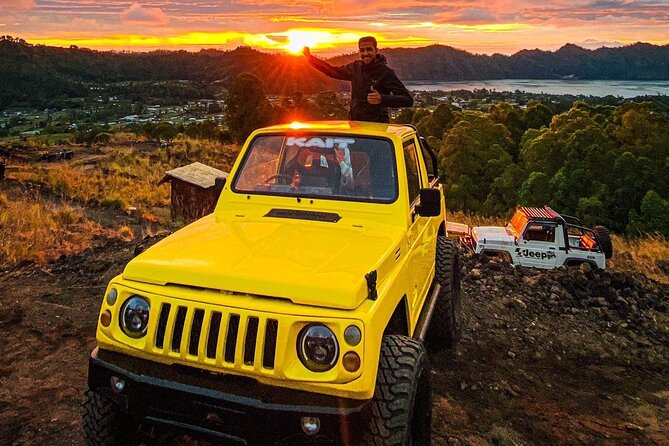 Mount Batur Jeep Sunrise with 4WD Adventures Tour - Black lava from the 1963 eruption
