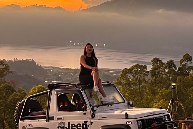 Mount Batur Jeep Tour and Hot Spring - A gentler way to reach Mount Batur before dawn