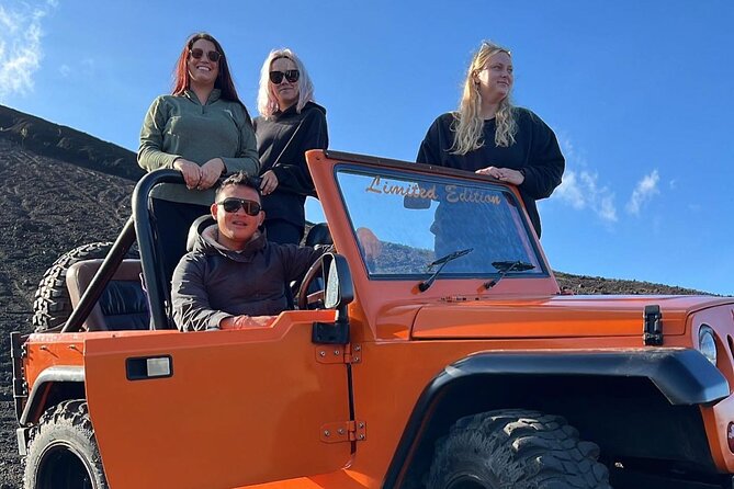 Mount Batur Jeep Tour and Hot Spring - Riding a 4WD Jeep up Mount Batur