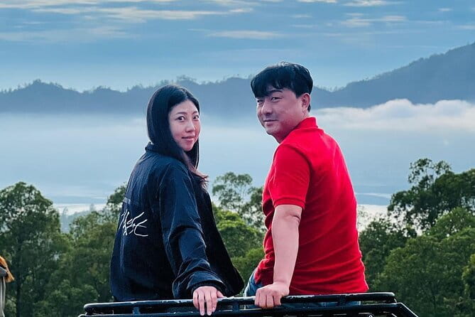 Mount Batur Sunrise Jeep With Transfer - Sunrise, hot drinks, and breakfast by the Jeep