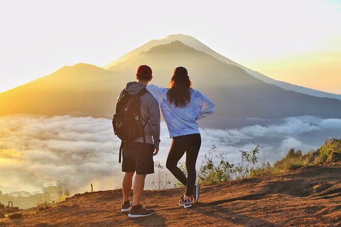 Mount Batur Sunrise Trekking - All Inclusive - Watching the Sun Rise Above the Clouds