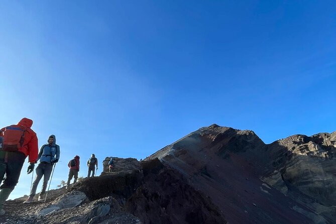 Mount Rinjani 3D2N Private Trek – Summit, Crater Rim & Hot Spring - Reaching Sembalun Crater Rim for sunset
