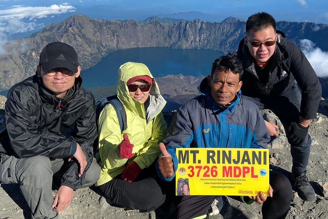 MOUNT RINJANI CLIMB 2DAYS to Crater rim - Reaching the Senaru crater rim at 2,641 meters