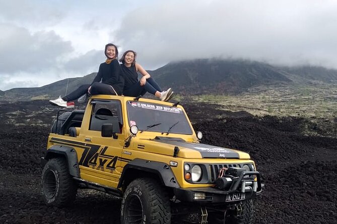 Mt Batur Sunrise 4WD Jeep Tours - The black lava track is more than a transfer