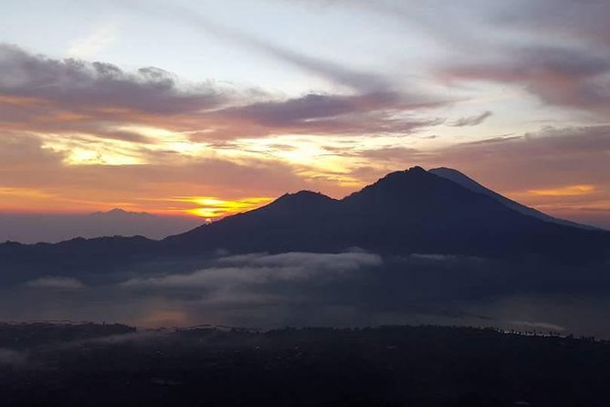 Mt Batur Sunrise, Breakfast & Natural Hot Springs - Walking back through the volcanic area