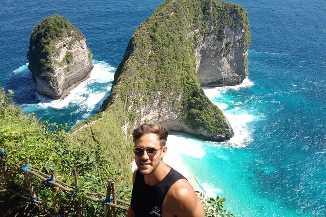 Nusa Penida 4 Spot Snorkeling with Manta and Island Tour - Kelingking Cliff and the famous T-Rex profile