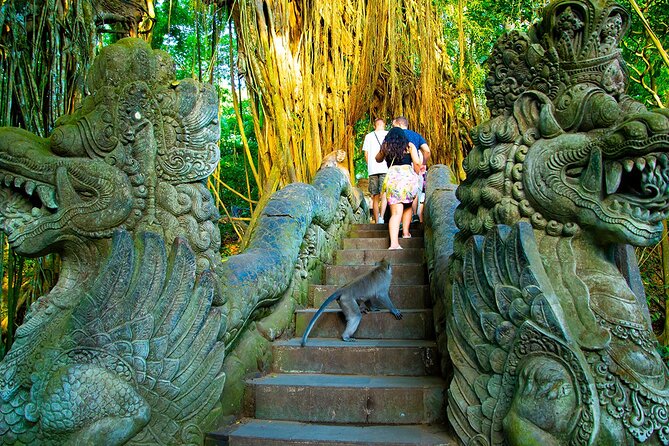 One Day Tour Ubud With Private Guide - Starting among the monkeys at Sacred Monkey Forest