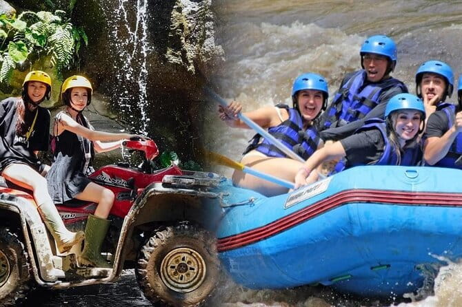 Private Bali ATV Ride Commbination Bali white water rafting - Key points at a glance