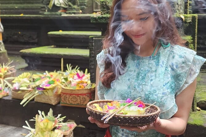 Private Balinese Purification in Holy Water at Temple with Local - Pesiraman Dalem Pingit Sebatu and the holy bathing ritual