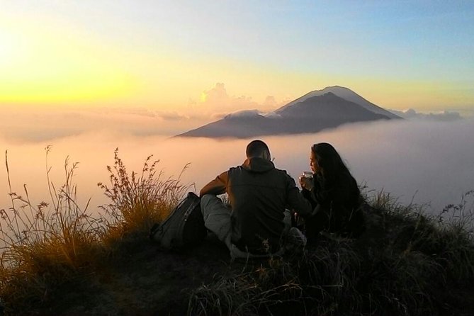 Private Tour Mount Batur Sunrise Trekking and Natural Hot Spring - Breakfast above the mountain paths