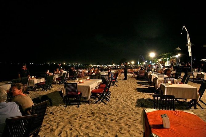 Private Tour Rafting Uluwatu Kecak Dance Sunset and Dinner in Jimbaran Bay - Jimbaran Bay after 7 p.m.