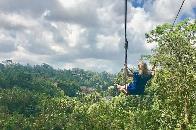 Private Tour To Tibumana Waterfall, rice terraces & Jungle Swing - Tegalalang Rice Terrace: picture time with limited depth
