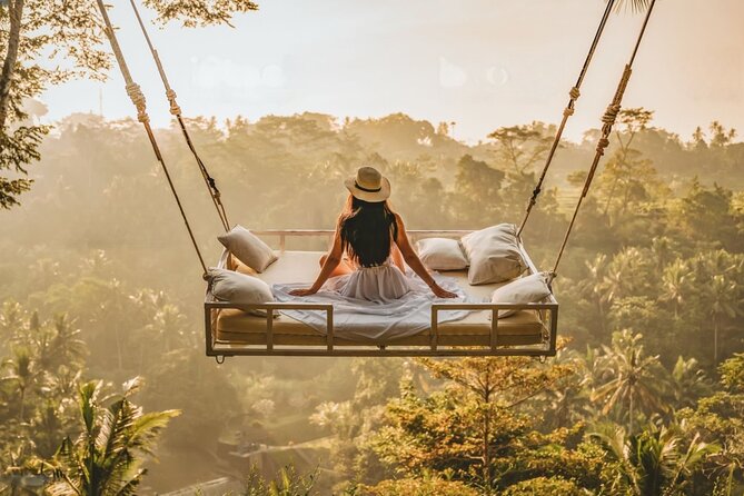 Private Tour Ubud: Swing at Rice Field with Temple and Waterfall - Aloha Ubud Swing: big views and an extra charge