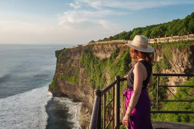 Private Tour Uluwatu Temple and Kecak Sunset Dance - Water Blow gives the morning a jolt
