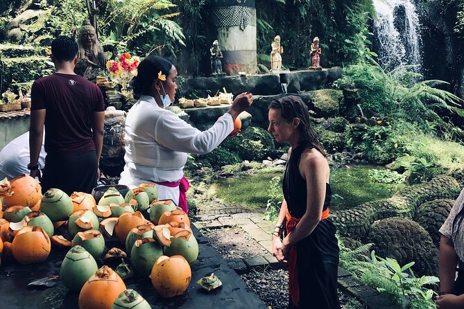 Purifications at Beji Griya Waterfalls - Releasing emotions at the waterfall