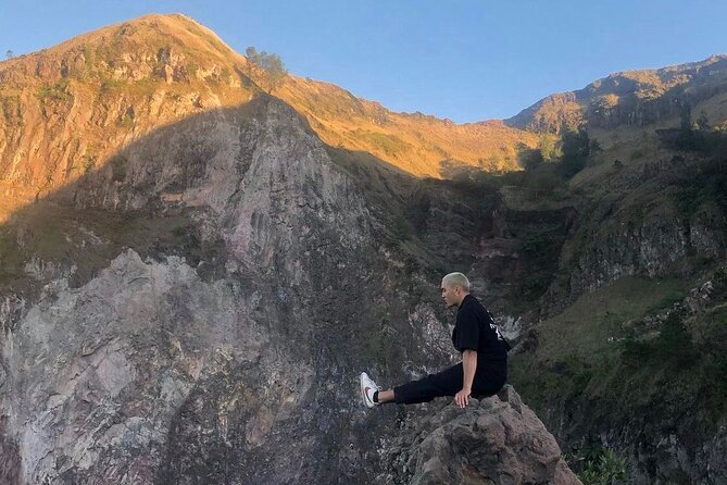 Sharing Mount Batur Sunrise Trekking And Natural Hot Spring - Crater views and the descent by another route