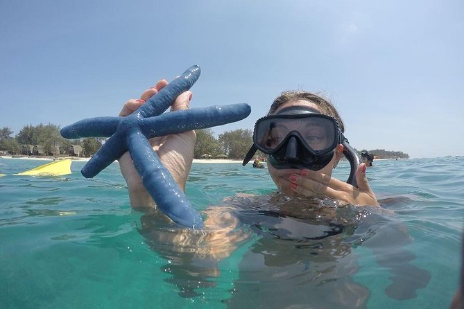 Sharing Snorkeling Trip Gili islands Depart Lombok/Gili Trawangan - Gili Air: one to two hours for lunch and a break