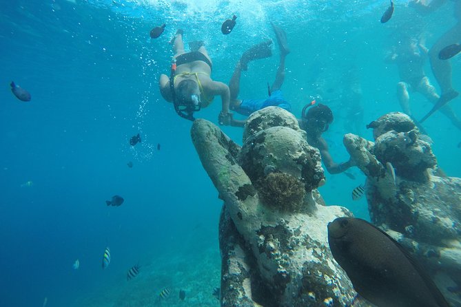 Sharing Snorkeling Trip Gili islands Depart Lombok/Gili Trawangan - Statue Ring Point at Gili Meno