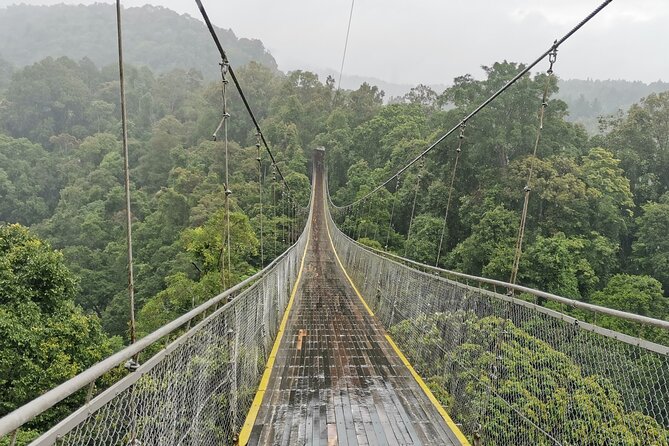 Situ Gunung Waterfall & Suspension Bridge Sukabumi start Jakarta - Crossing the 243-meter Situ Gunung Suspension Bridge