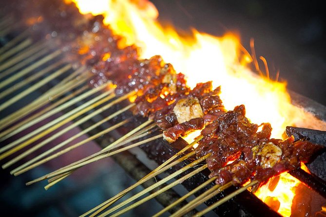 Small-Group Denpasar Night Food Tour - Satay and soto at the evening stops