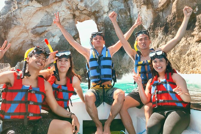Snorkeling 4 Spots, Manta Rays, Tembeling Pool & Kelingking Beach - Gamat Bay and Wall Bay Point